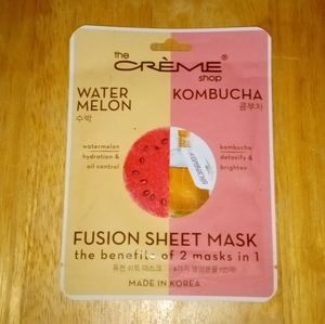 The Créme Shop Watermelon & Kombucha Fusion Sheet Masks 5/$25